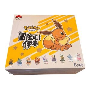 Funism Pokémon Eevee Evolution Adventure Series 2 Case (all 9 designs) NIB